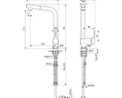 Ideal Standard Küchenarmatur CERALOOK chrom BC176AA