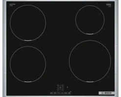 Induktionskochfeld mit Rahmen Bosch 58,3 x 51,3 cm 4 Kochzonen PIE645BB5E
