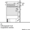 Induktionskochfeld mit Rahmen Bosch 80,2 x 52,3 cm 5 Kochzonen PIV845HB1E