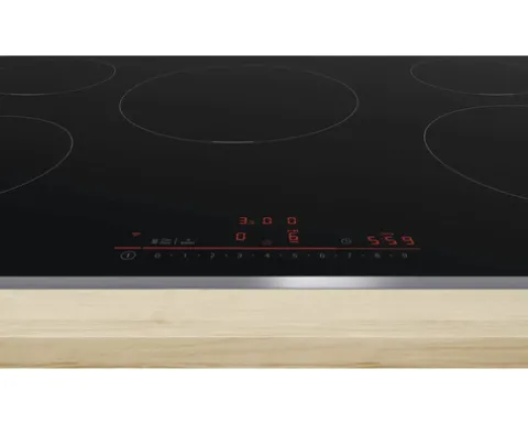Induktionskochfeld mit Rahmen Bosch 80,2 x 52,3 cm 5 Kochzonen PIV845HB1E