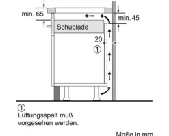 Induktionskochfeld mit Rahmen Bosch 80,2 x 52,3 cm 5 Kochzonen PIV845HB1E