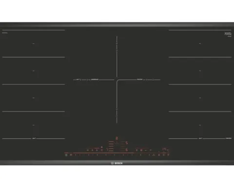 Induktionskochfeld mit Rahmen Bosch 916 x 527 mm 5 Kochzonen PXV975DV1E