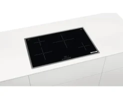Induktionskochfeld mit Rahmen Bosch 79,5 x 51,7 cm 4 Kochzonen PIE84KBB5E