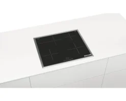 Induktionskochfeld mit Rahmen Bosch 58,3 x 51,3 cm 4 Kochzonen PIF64KBB5E
