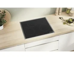 Induktionskochfeld mit Rahmen Bosch 58,3 x 51,3 cm 4 Kochzonen PIF645HB1E