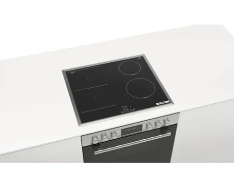 Induktionskochfeld mit Rahmen Bosch 583 x 513 mm 3 Induktionskochzonen, NVS645CB6E