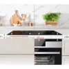 Induktionskochfeld Rahmenlos Amica 592 x 522 mm 4 Kochzonen KMI 776 660 C