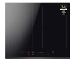 Induktionskochfeld Rahmenlos Amica 592 x 522 mm 4 Kochzonen KMI 776 660 F