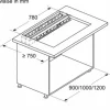 Installationsset Bosch für 80 cm breite Geräte DSZ8WW1Y2