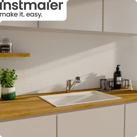instmaier Niederdruck Küchenarmatur Elena | Ausziehbare Brause | Wasserhahn Küche mit 2 Funktionen | Spültischarmatur Chrom | 360° schwenkbar | mit Zentralverschraubung