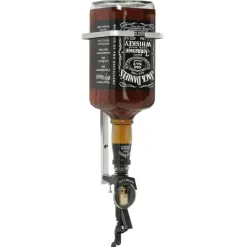 JACK DANIEL'S Flaschenhalter, Flaschen Wandhalterung, Wandhalter für 3 Liter Flasch