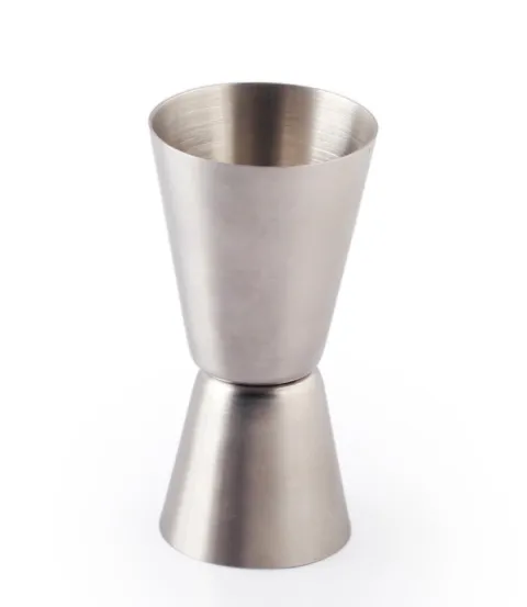 Jigger, Cocktail Messbecher - Edelstahl 20/40 ml