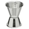 Jigger, Cocktail Messbecher mit Innenskalierung, 30/50ml