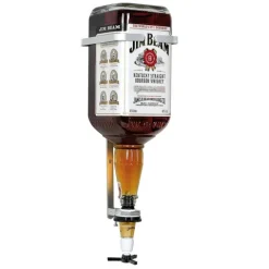 JIM BEAM Flaschenhalter, Flaschen Wandhalterung, Wandhalter für die 4.5 Liter Flasche