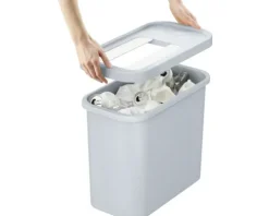 Joseph & Joseph Mülleimer mit offener Einwurföffnung GoRecycle Anzahl Fächer 2 14 Liter 32 Liter hellblau 30112