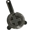 Julep Sieb, Julip Strainer - CROSS, Edelstahl 304 - GMB - Rotgussschwarz