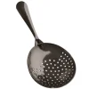 Julep Sieb, Julip Strainer - Edelstahl 304 - Gunmetal Black - Ergonomisches Barsieb