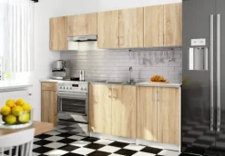 Küchenarbeitsplatte AKORD S60 Lima Unterschränke Weiß 60 cm B60 x H3,2 x T54 cm