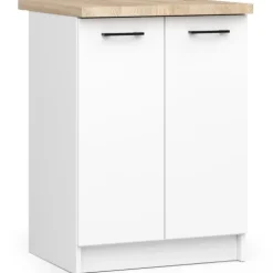 Küchenarbeitsplatte AKORD S60 Oliwia Unterschränke Sonoma-Eiche 60 cm B60 x H3,2 x T60 cm