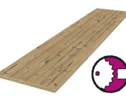 Küchenarbeitsplatte EHW7841 Bramberg Fichte 4100 x 600 x | HORNBACH