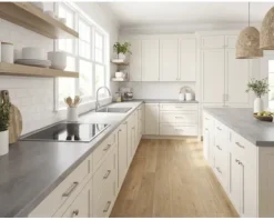 Küchenarbeitsplatte EHW836 Chromix Silber 4100 x 600 x 38 | HORNBACH