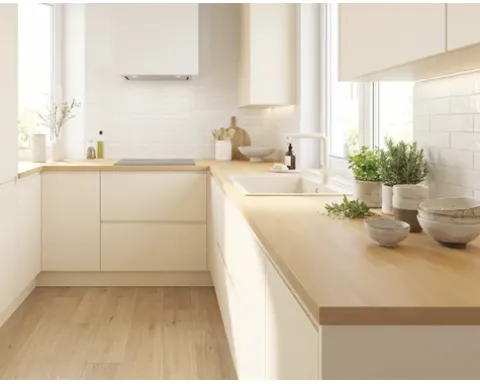 Küchenarbeitsplatte EHW2851 Ellmau Buche 4100 x 600 x 38 | HORNBACH