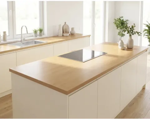 Küchenarbeitsplatte EHW2851 Ellmau Buche 4100 x 600 x 38 | HORNBACH