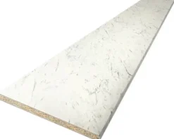 Küchenarbeitsplatte EHW402 Marmor Weiß 4100 x 600 x 38 mm | HORNBACH