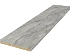 Küchenarbeitsplatte F092 Cipollino Marmor weißgrau 2800 x | HORNBACH