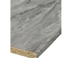 Küchenarbeitsplatte F092 Cipollino Marmor weißgrau 2800 x | HORNBACH