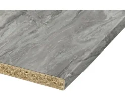 Küchenarbeitsplatte F092 Cipollino Marmor weißgrau 2800 x | HORNBACH