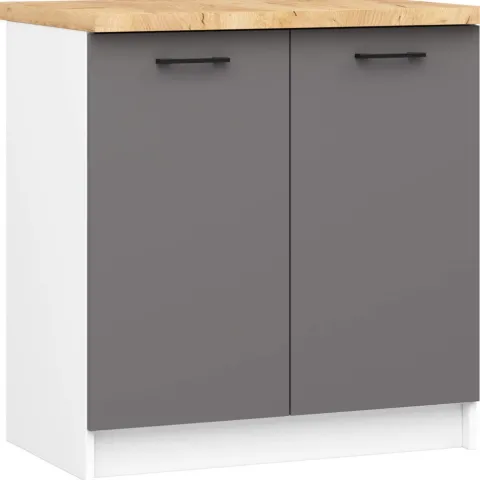 Küchenarbeitsplatte Für Unterschränke OLIWIA S80 Craft Eiche 80 cm B80xH3,2xT60 cm
