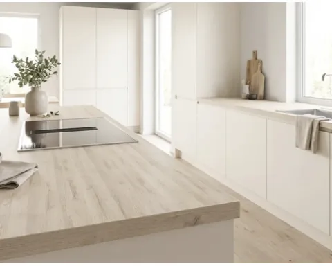 Küchenarbeitsplatte K4410 Eiche 4100 x 635 x 38 mm | HORNBACH
