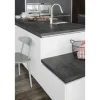 Küchenarbeitsplatte 44400 Oxid Graphit 4100 x 635 x 38 mm | HORNBACH