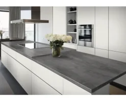 Küchenarbeitsplatte 44400 Oxid Graphit 4100 x 635 x 38 mm | HORNBACH