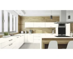 Küchenarbeitsplatte 1106PE Weiß 2600 x 600 x 28 mm | HORNBACH