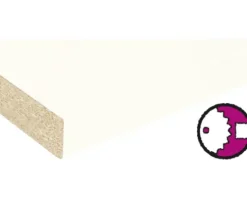 Küchenarbeitsplatte 1106PE Weiß 2600 x 600 x 28 mm | HORNBACH