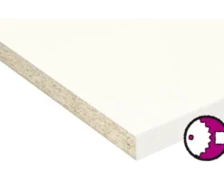 Küchenarbeitsplatte 1106PE Weiß 4100 x 635 x 38 mm | HORNBACH
