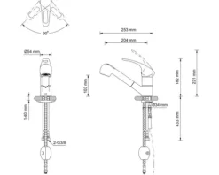 Küchenarmatur Lenz KELA chrom glänzend 44840002