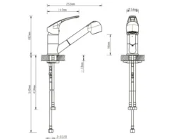 Küchenarmatur Lenz KELA chrom glänzend 44840302