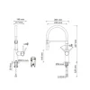Küchenarmatur Lenz NALU nickel glänzend 46070422