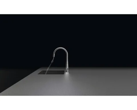 Küchenarmatur mit Einhebelmischer GOTA schwarz 521120