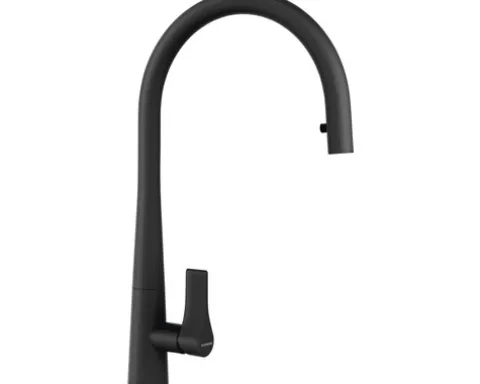Küchenarmatur mit Einhebelmischer GOTA schwarz 521120