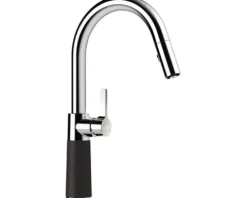 Küchenarmatur mit Einhebelmischer SC-520 nero 555120