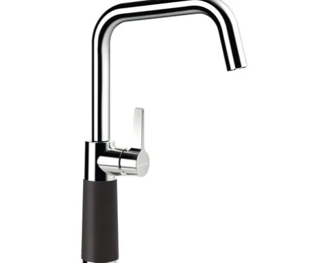 Küchenarmatur mit Einhebelmischer SC-530 nero 556000