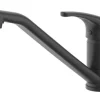 Küchenarmatur mit Einhebelmischer Lenz AURORA schwarz matt 46040951