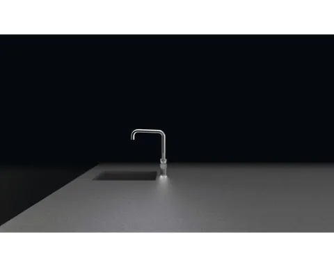 Küchenarmatur mit Einhebelmischer FONOS chrom 538000