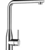 Küchenarmatur mit Einhebelmischer Schock Keto edelstahlfinish 518000