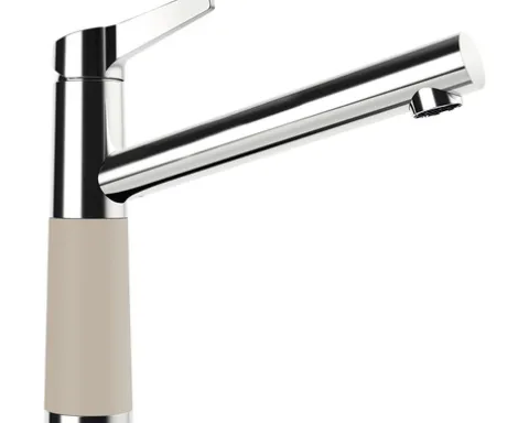 Küchenarmatur mit Einhebelmischer SC-510 ND beige 554003