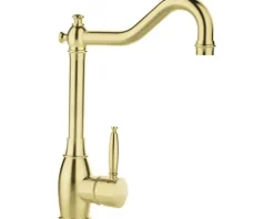 Küchenarmatur mit Einhebelmischer RESI gold 513000